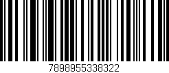 Código de barras (EAN, GTIN, SKU, ISBN): '7898955338322'