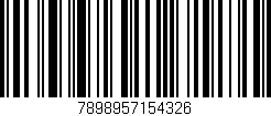 Código de barras (EAN, GTIN, SKU, ISBN): '7898957154326'