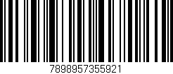 Código de barras (EAN, GTIN, SKU, ISBN): '7898957355921'