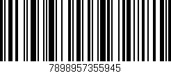 Código de barras (EAN, GTIN, SKU, ISBN): '7898957355945'