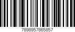 Código de barras (EAN, GTIN, SKU, ISBN): '7898957865857'