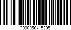 Código de barras (EAN, GTIN, SKU, ISBN): '7898958415235'