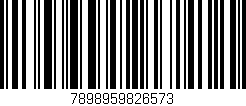 Código de barras (EAN, GTIN, SKU, ISBN): '7898959826573'