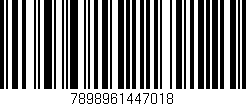 Código de barras (EAN, GTIN, SKU, ISBN): '7898961447018'