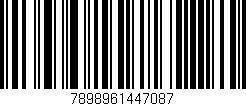 Código de barras (EAN, GTIN, SKU, ISBN): '7898961447087'