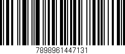 Código de barras (EAN, GTIN, SKU, ISBN): '7898961447131'