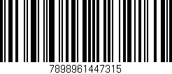 Código de barras (EAN, GTIN, SKU, ISBN): '7898961447315'