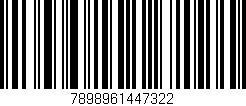 Código de barras (EAN, GTIN, SKU, ISBN): '7898961447322'