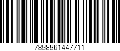 Código de barras (EAN, GTIN, SKU, ISBN): '7898961447711'