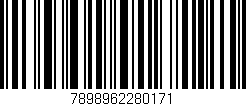 Código de barras (EAN, GTIN, SKU, ISBN): '7898962280171'