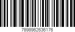 Código de barras (EAN, GTIN, SKU, ISBN): '7898962636176'