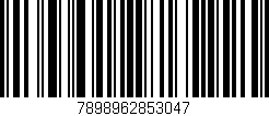 Código de barras (EAN, GTIN, SKU, ISBN): '7898962853047'