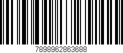 Código de barras (EAN, GTIN, SKU, ISBN): '7898962863688'