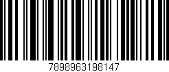 Código de barras (EAN, GTIN, SKU, ISBN): '7898963198147'