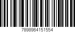 Código de barras (EAN, GTIN, SKU, ISBN): '7898964151554'