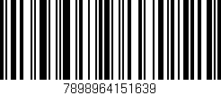 Código de barras (EAN, GTIN, SKU, ISBN): '7898964151639'