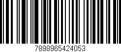 Código de barras (EAN, GTIN, SKU, ISBN): '7898965424053'