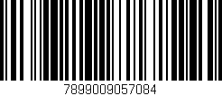 Código de barras (EAN, GTIN, SKU, ISBN): '7899009057084'