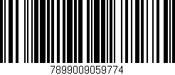 Código de barras (EAN, GTIN, SKU, ISBN): '7899009059774'