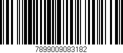 Código de barras (EAN, GTIN, SKU, ISBN): '7899009083182'