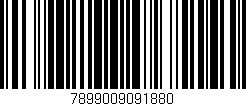Código de barras (EAN, GTIN, SKU, ISBN): '7899009091880'