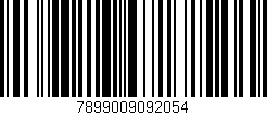 Código de barras (EAN, GTIN, SKU, ISBN): '7899009092054'