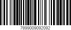 Código de barras (EAN, GTIN, SKU, ISBN): '7899009092092'