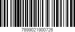 Código de barras (EAN, GTIN, SKU, ISBN): '7899021900726'