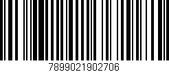Código de barras (EAN, GTIN, SKU, ISBN): '7899021902706'