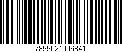 Código de barras (EAN, GTIN, SKU, ISBN): '7899021906841'