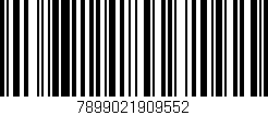 Código de barras (EAN, GTIN, SKU, ISBN): '7899021909552'
