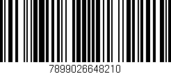 Código de barras (EAN, GTIN, SKU, ISBN): '7899026648210'