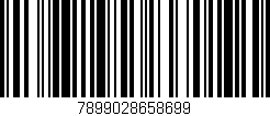 Código de barras (EAN, GTIN, SKU, ISBN): '7899028658699'