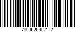 Código de barras (EAN, GTIN, SKU, ISBN): '7899028802177'