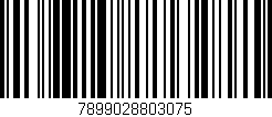 Código de barras (EAN, GTIN, SKU, ISBN): '7899028803075'