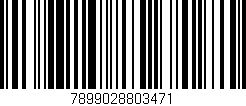 Código de barras (EAN, GTIN, SKU, ISBN): '7899028803471'