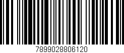 Código de barras (EAN, GTIN, SKU, ISBN): '7899028806120'