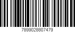 Código de barras (EAN, GTIN, SKU, ISBN): '7899028807479'