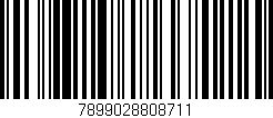 Código de barras (EAN, GTIN, SKU, ISBN): '7899028808711'