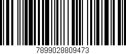 Código de barras (EAN, GTIN, SKU, ISBN): '7899028809473'