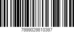 Código de barras (EAN, GTIN, SKU, ISBN): '7899028810387'