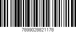 Código de barras (EAN, GTIN, SKU, ISBN): '7899028821178'