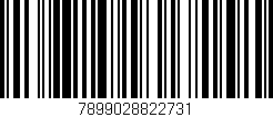 Código de barras (EAN, GTIN, SKU, ISBN): '7899028822731'