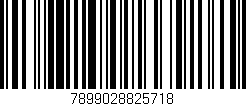Código de barras (EAN, GTIN, SKU, ISBN): '7899028825718'