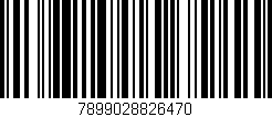 Código de barras (EAN, GTIN, SKU, ISBN): '7899028826470'