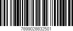 Código de barras (EAN, GTIN, SKU, ISBN): '7899028832501'