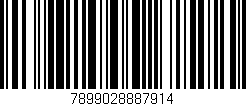 Código de barras (EAN, GTIN, SKU, ISBN): '7899028887914'