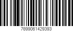 Código de barras (EAN, GTIN, SKU, ISBN): '7899061429393'