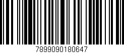 Código de barras (EAN, GTIN, SKU, ISBN): '7899090180647'