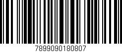 Código de barras (EAN, GTIN, SKU, ISBN): '7899090180807'